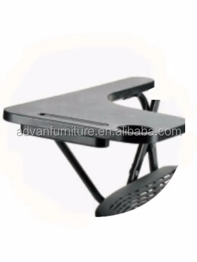 NEW popular hot sale office and school folding training chair with writing pad