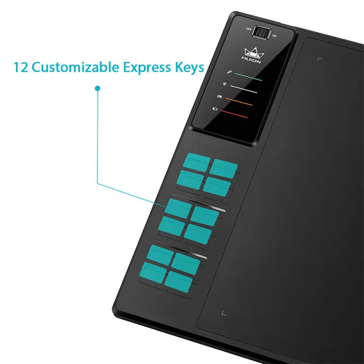 Huion WH1409 V2 Wireless Pen Tablet - Precision & Comfort