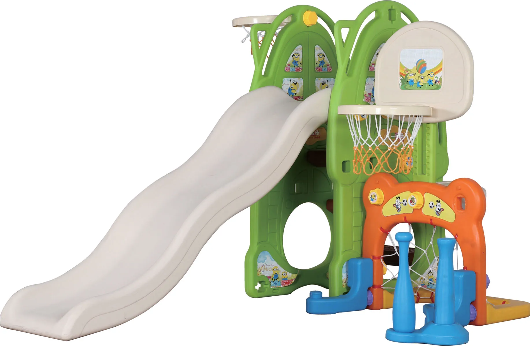 Swings Slide Set Playground Garden Playhouse Small Plastic Outdoor For