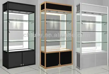 Glass Display Cabinets Commercial, Jewelry Cabinet, Trade Show Stand