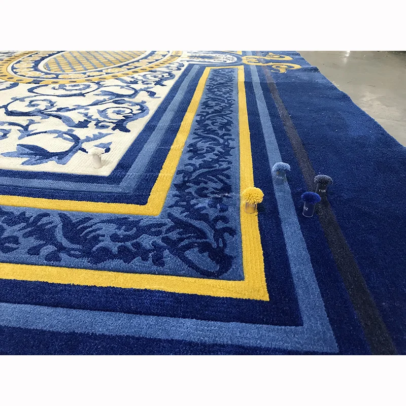 High Quality Customized Handmade Carpet Arabic Style Soft Carpet Luxury Corridor Hotel or Villa Carpet