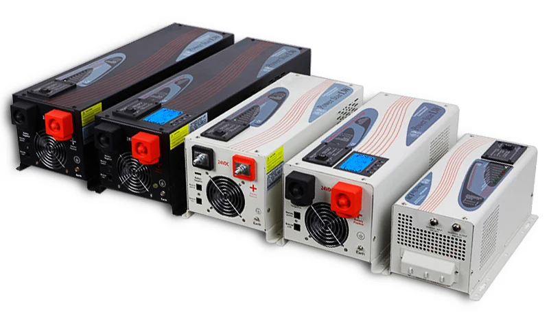 2000w 3000w 12v 24v 48v w7 with battery charger power star lw inverter