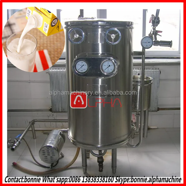 Soya Milk Processing UHT Sterilizer High Temperature Sterilizer Machine for Juicer
