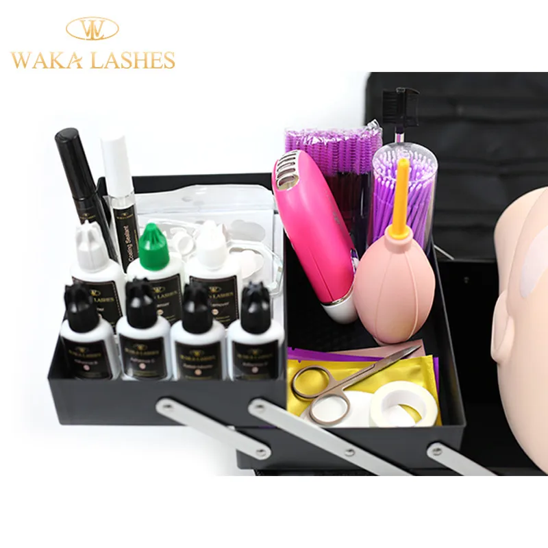 
Коробка для демонстрации клея, наборы для наращивания норковых ресниц на продажу 