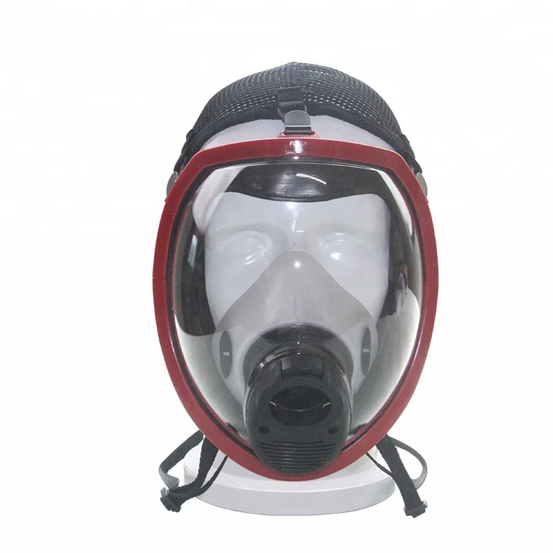 fire face mask for breathing apparatus