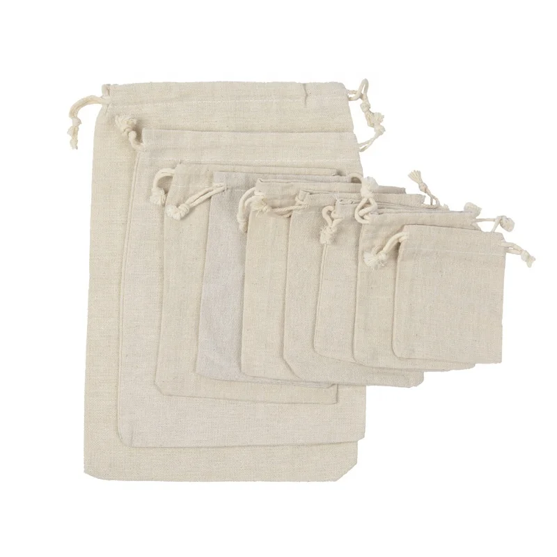 organic cotton bags with drawstring, cotton packaging bags, cotton muslin bags for travel