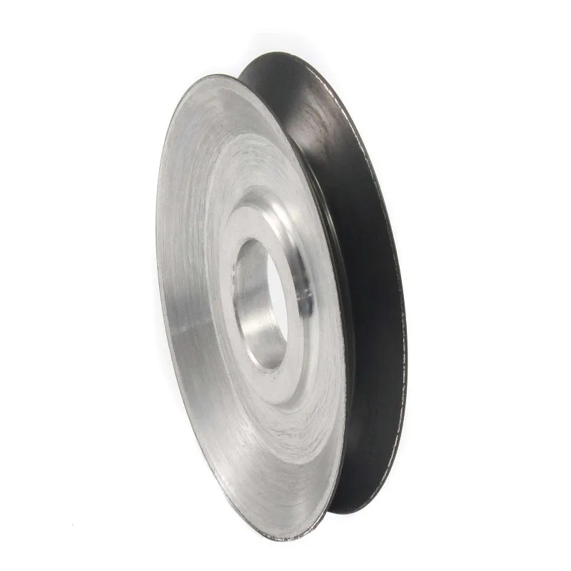 Ceramic Coating Aluminium Body Belt Pulley Flat Belt Pulley Buy