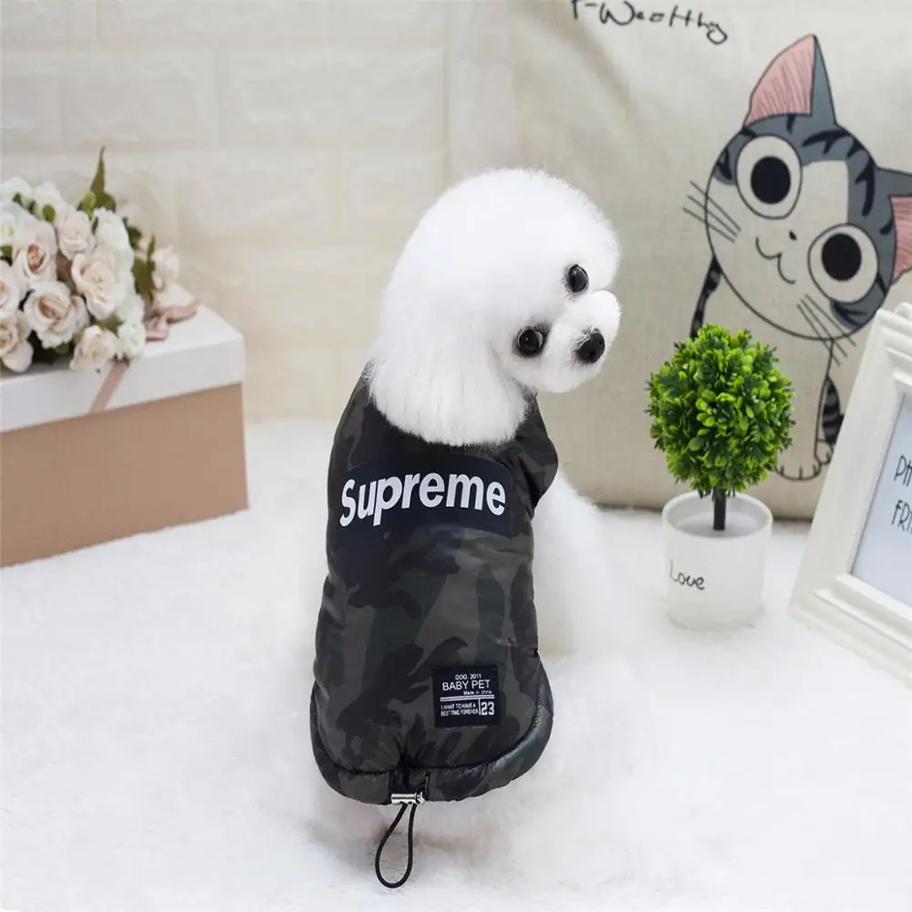 supreme dog coat