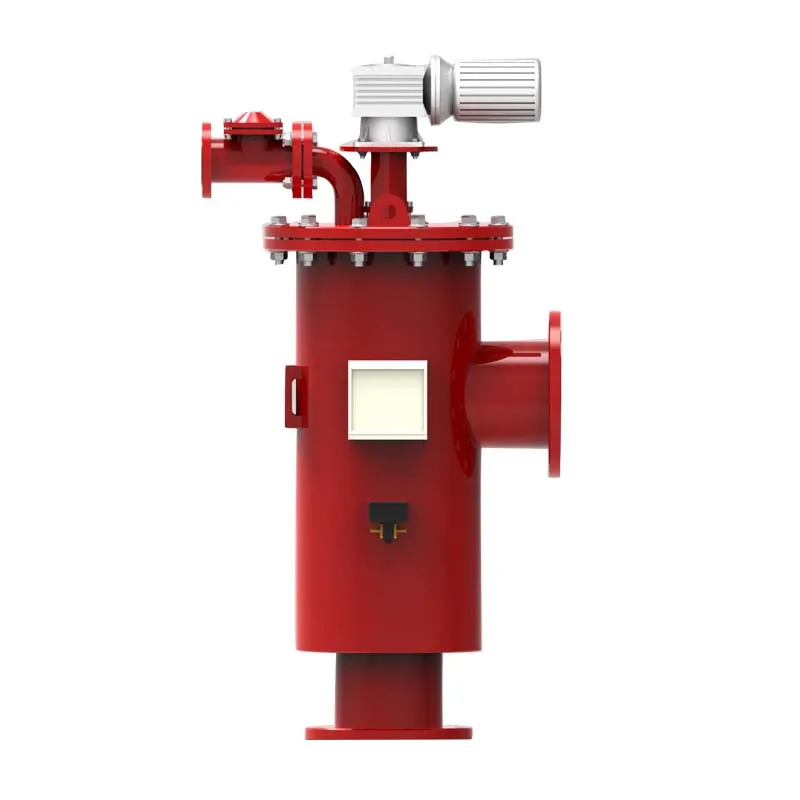 AIGER Farm Machinery Vertical Motor Drive Self Cleaning Water Filter