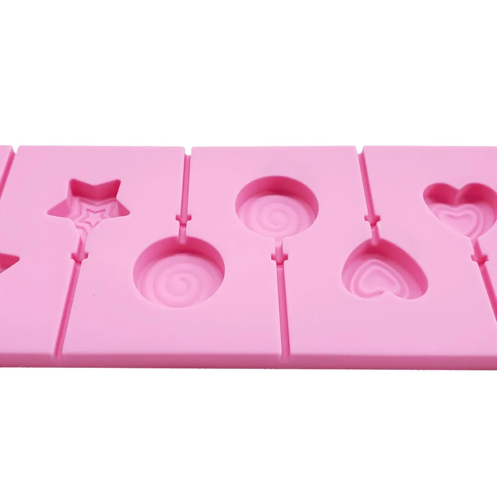 Mostsom Heart-Shaped Silicone Mold For Lollipops, Chocolate, Candy & Cake Decorating – 2-Pack Bakeware Tool - View #6