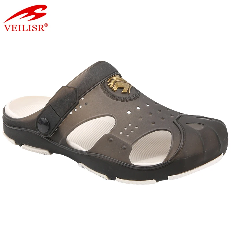 mens clear jelly sandals