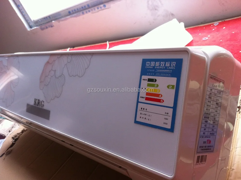 Refrigerant R290 Gas air Conditioner Ac Spit Type 12000 / 1 Ton / 1.5hp
