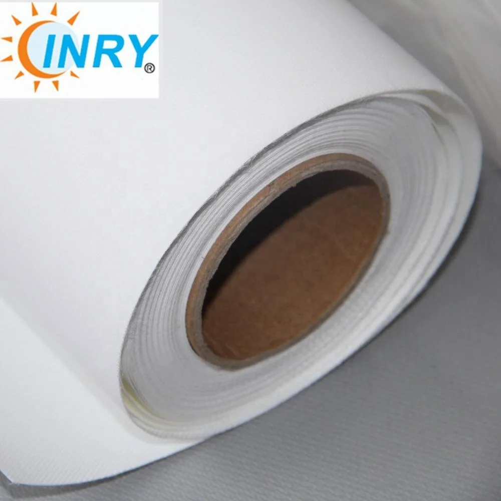 Water Resistant Eco-solvent Polyester Fabric Removable Reusable Repositionable Self Adhesive Inkjet Printing Wallpaper