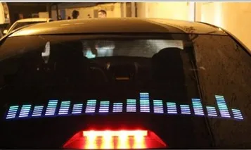 от! горячие!!! звук активных эль панели автомобиля наклейку/автомобиля