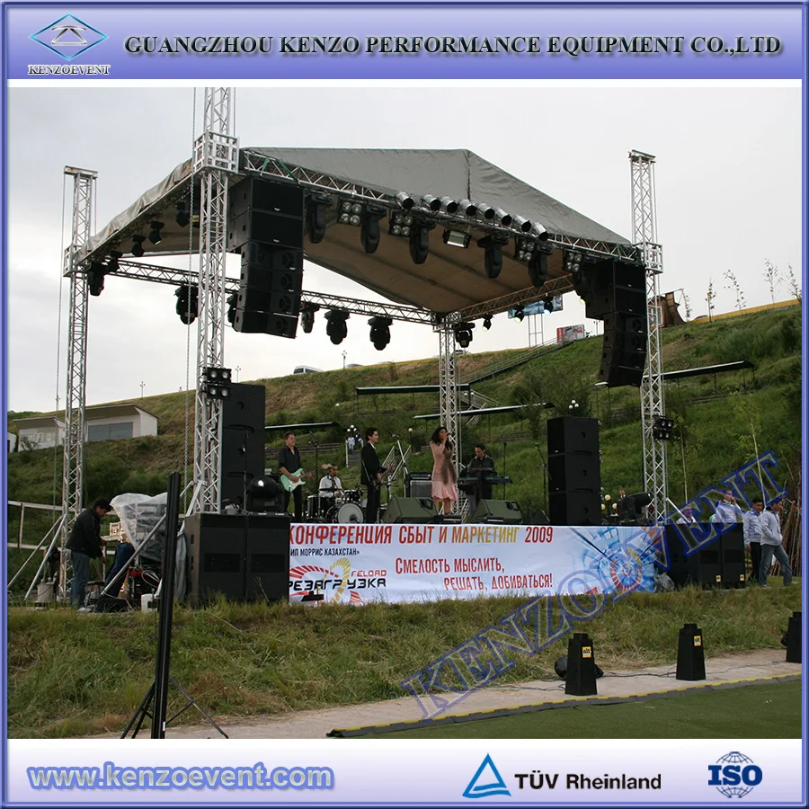 Quality Aluminum Triangular Roof Truss Lighting Truss for Events