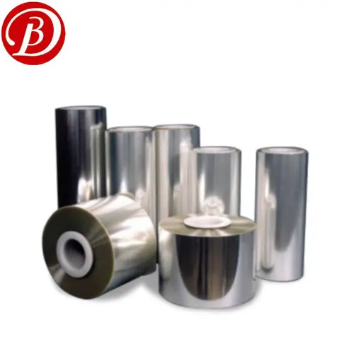 25 micron aluminum foil metallized pet mpet film for packaging material