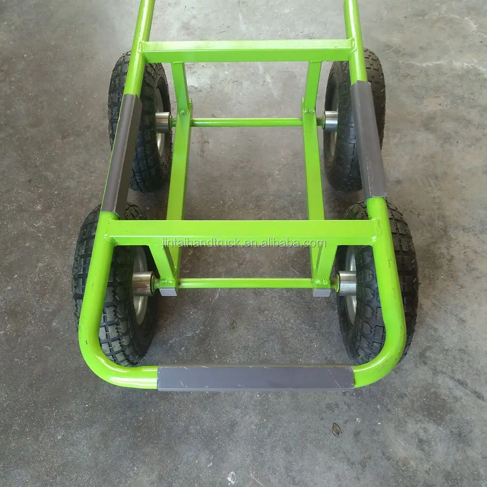 Steel Frame Moving Dolly with 4 Wheel