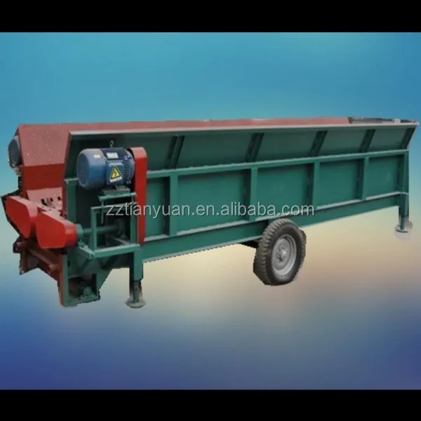 High Output Log ROUNDUP Machine Wood Tree Bark Removing Machine