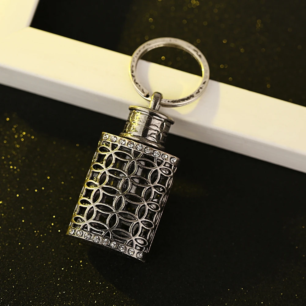Mub Beautiful Fancy Design Perfume Keychain,High Quality Zinc Alloy Bag Keychain Buy Perfume