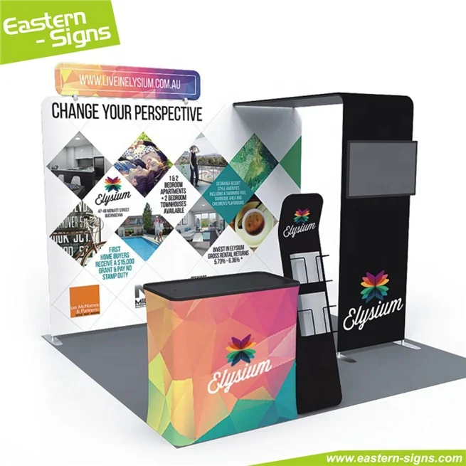 8ft Tradeshow Modular Exhibition System Booth