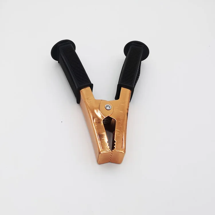 
Зажим типа крокодил под заказ, 500А, зажим для батареи с резиновым изолятором 