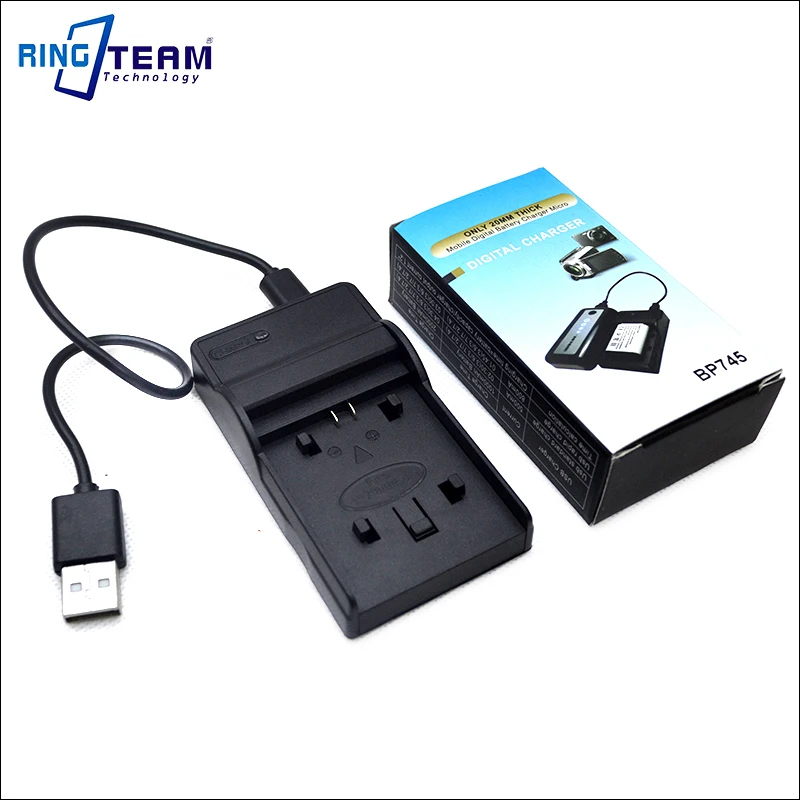 HF M50 M500 M52 R30 R300 R32 R40 R42 R400 R50 R52 R500 R60BP745 BP-745 зарядное USB устройство для цифровых камер Canon VIXIA видеокамеры