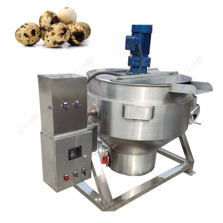 Industrial Boiling Kettle Vat Steam Cooking Pot
