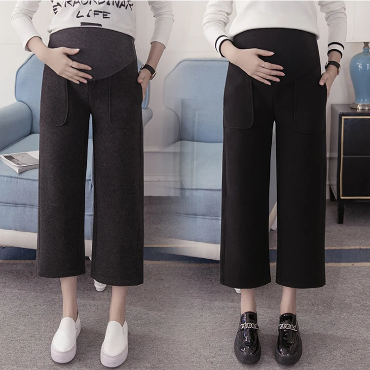 
Новое поступление 2019, удобные зимние пушистые штаны для беременных 