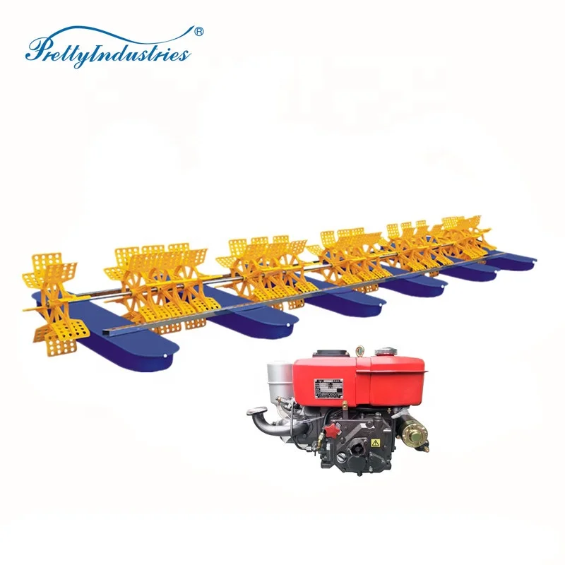 2hp 4 колеса затвора аэратор для рыбоводного рыбоводства пруда аэраторы