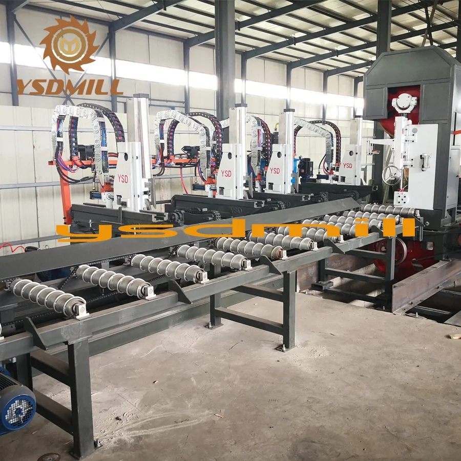 Woodworking Sawmill Usage Board Roller Conveyor