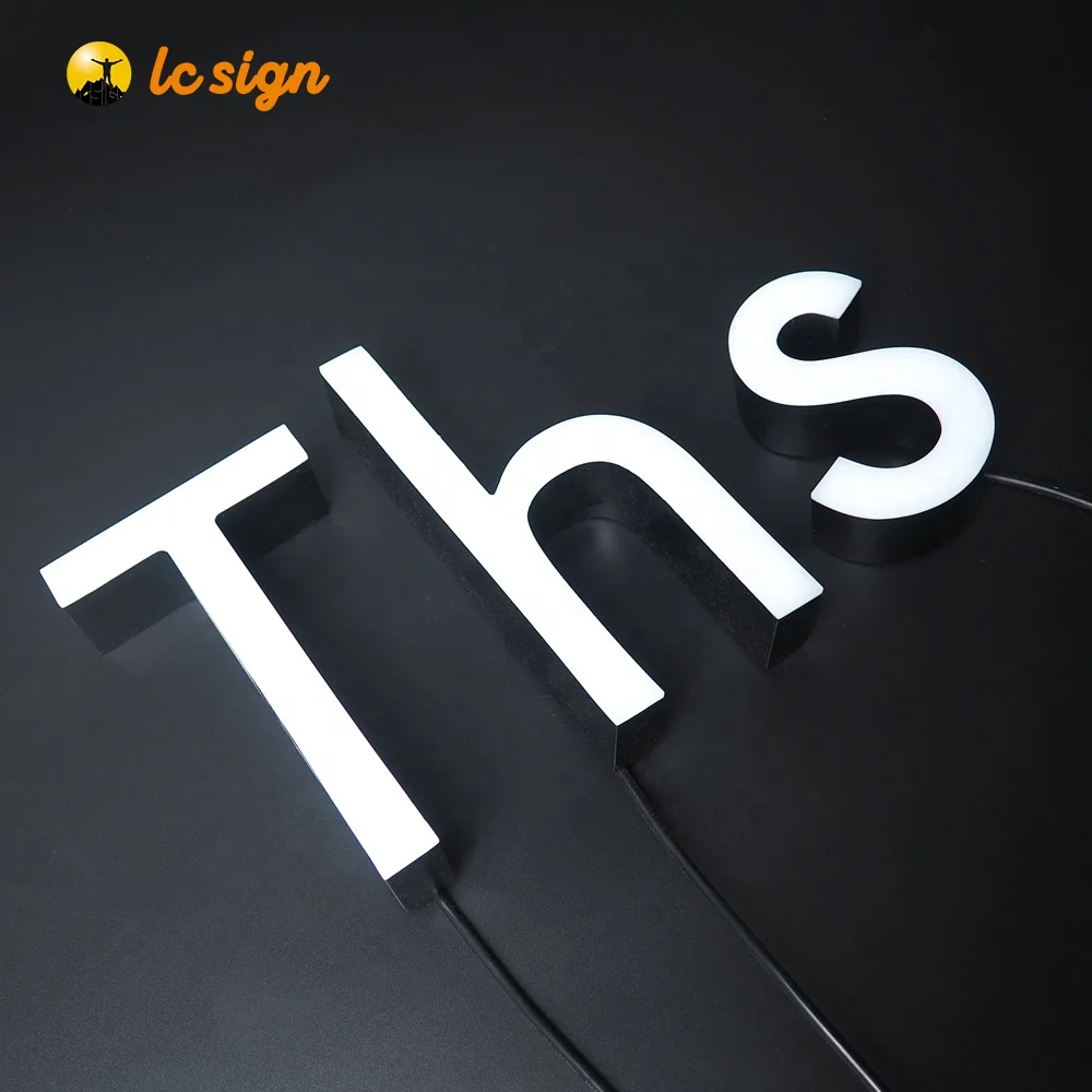 Открытый led подсветка Логотип сотовый телефон магазин названия