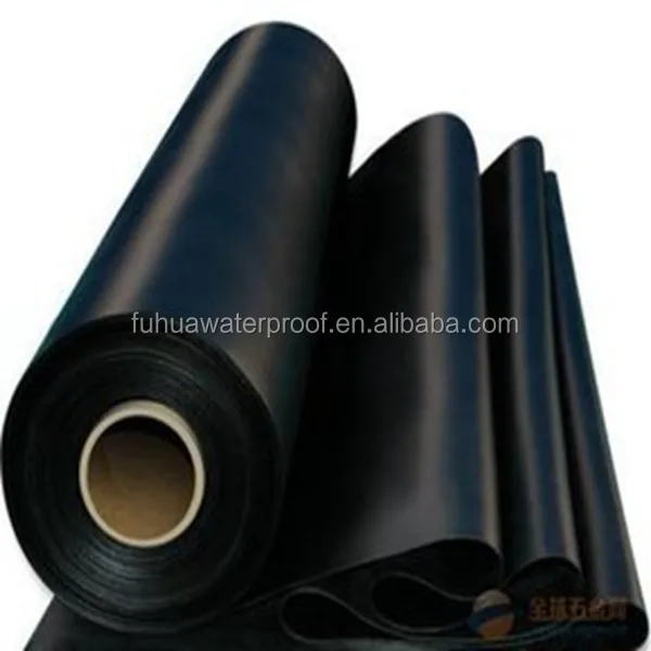 Customized 4m Width Rubber EPDM Roofing Waterproofing Roll Materials with High Elasticity