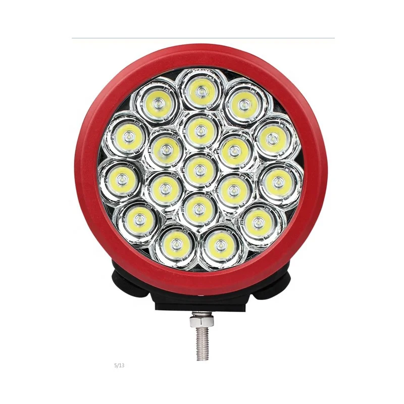 Hotsales Round off road 7inch work light spot flood beam led driving light 90w led driving light on 4x4