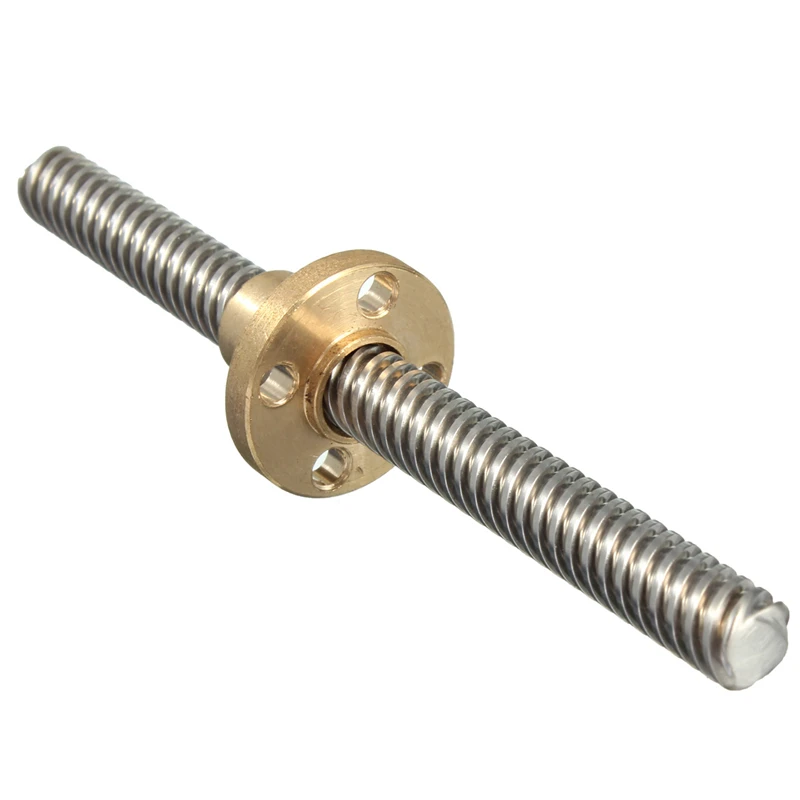 Stepper Motor Metric Lead Screw Of Threaded Rods And Nuts Lead Screw