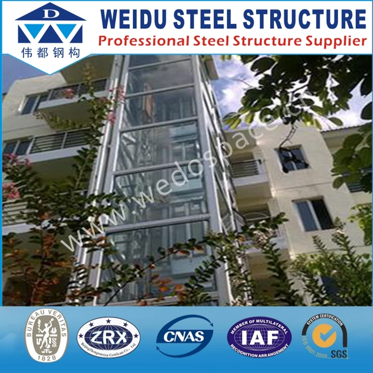 Energy Saving Steel Structure of Residential Elevator Shaft Price
