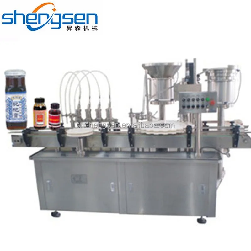 
Лидер продаж, машина для розлива и закупорки небольших бутылок с жидкостью 