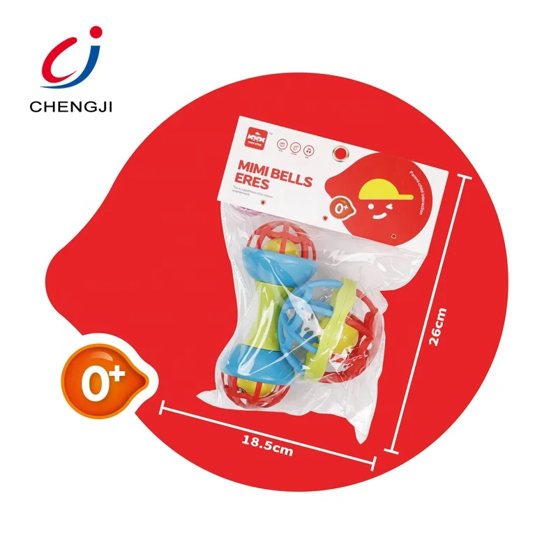 Развивающая музыкальная игрушка, пластиковый звонок, детская пластиковая погремушка