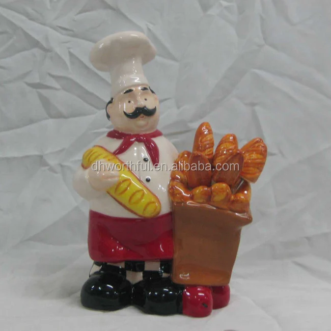 Итальянский шеф-повар, дизайнерский керамический держатель для кухонной утвари, керамический держатель для кухонной утвари шеф-повара