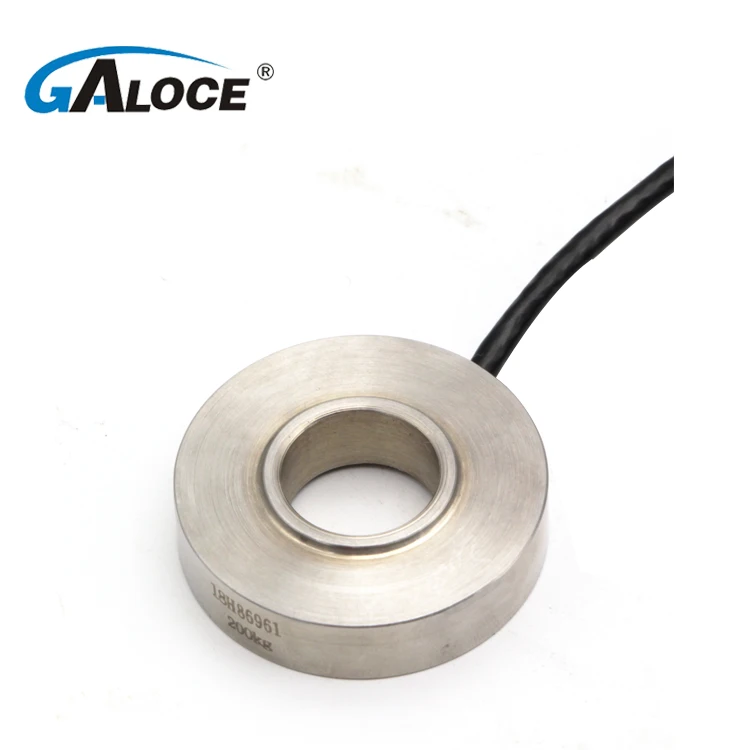 GSS416 Customized slim hollow type load cell 220KN
