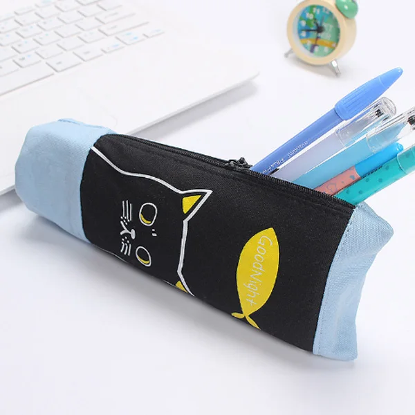 Idol Stationery Facial Cleanser Shaped Silica Gel Pen Bag Pencil case the Large Capacity Bags