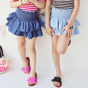 New Arrival Product Kids Clothing Clothes Short Skirt No Panties For