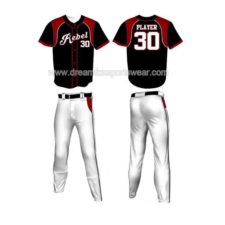 Source USA size professional baseball team jersey custom Teamwear Baseball  Jerseys, sport club sublimation softball baseball jerseys on m.