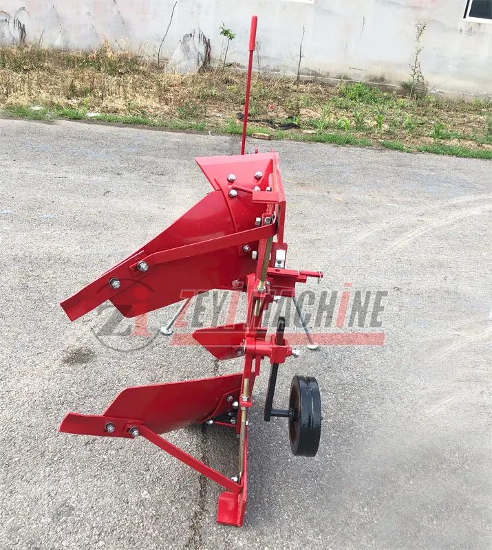 Factory Recommended 3 Point Mount Single Plow Manual Reversible Plow Mini Tractor
