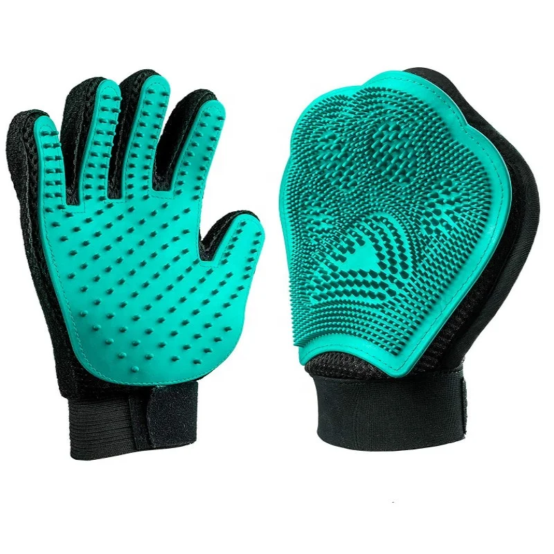 Guanto Per Peli Gatto Guanto Spazzola Per Animali Domestici (Mano Destra Guanto Togli Peli Gatto