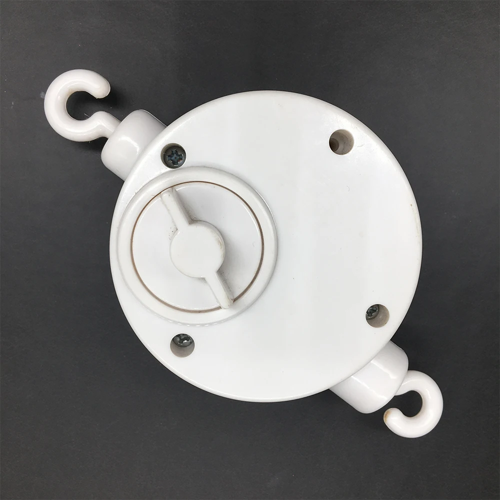 Пластиковый мобиль для детской кроватки, игрушка-колокольчик с двойным держателем