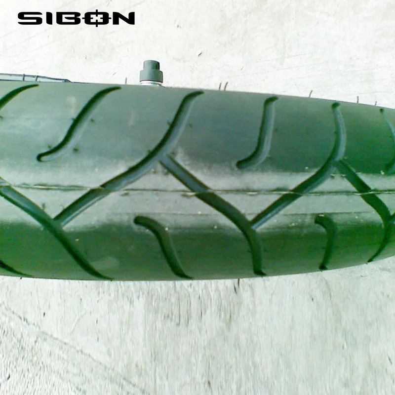 SIBON 36v 500W Brushless Motor Lithium Battery Fat Tire Black Adult Electric Bicycle Chopper