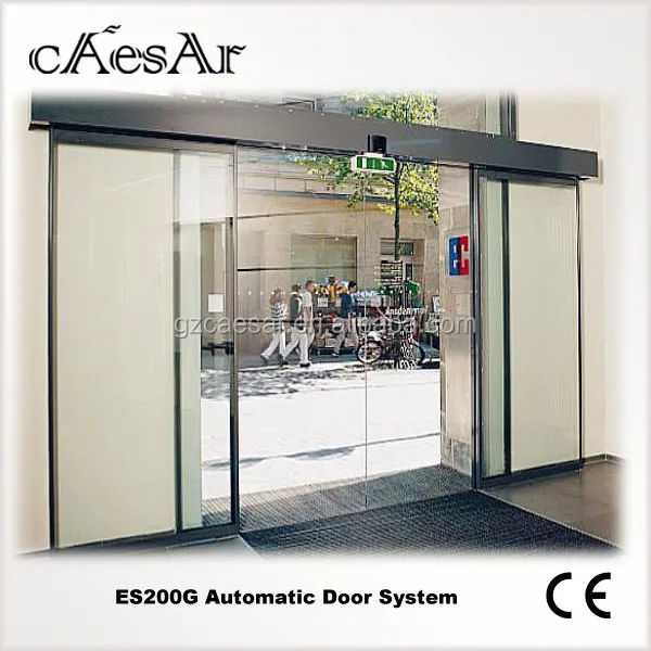 ES200 Caesar Low Price Sliding Automatic Door for Hotel Hospital Restaurant Building Entry