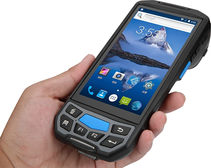 Blovedream U9000 Portable Android Wifi Barcode Scanner Pda for 1D 2D QR Data Collector