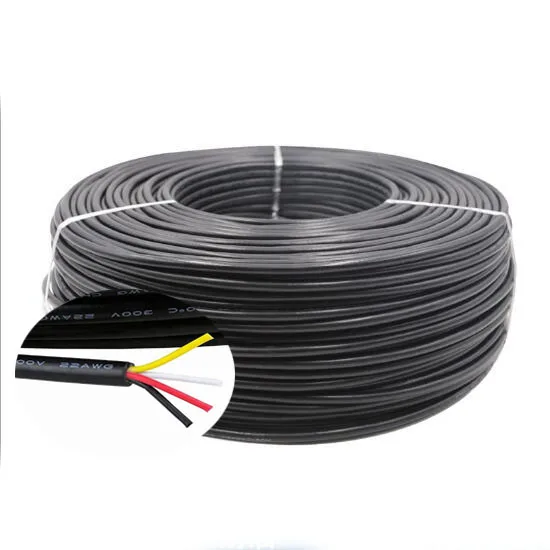 22AWG 20AWG 18AWG UL2464  4  Core  PVC Electrical Wire Power Cable