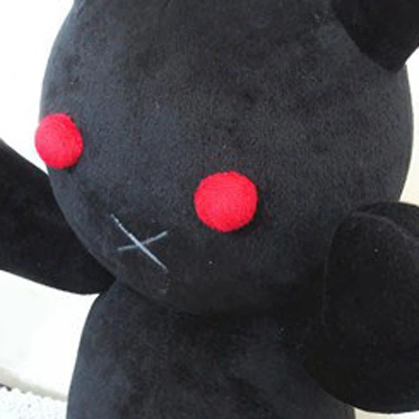 Plush Stuffed Toy Rabbit Bunny Custom Plush Toy Manufacturer Halloween Festival Evil Demon Black Rabbit